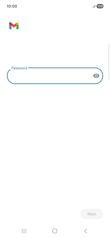 Press the field below 