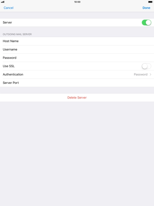 Press Authentication.