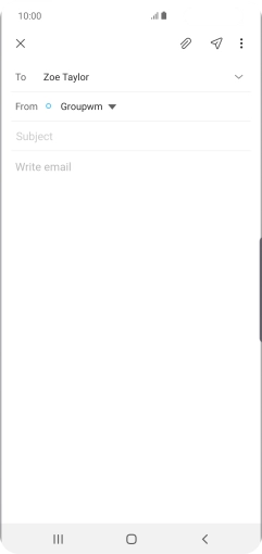 Press Subject and key in the required subject.