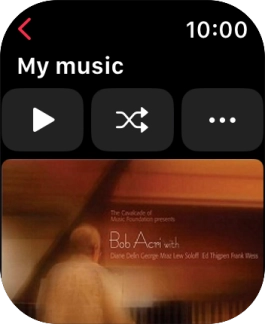 Press the play icon to start the playback.