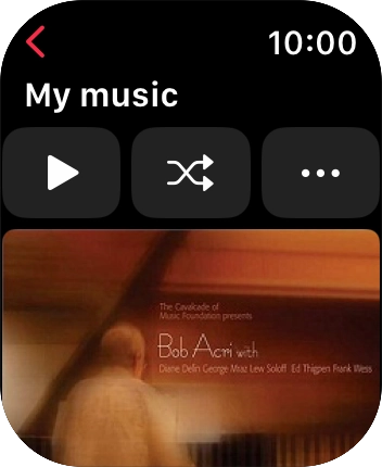 Press the play icon to start the playback.