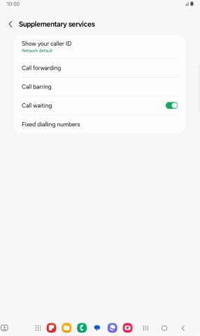 Press Fixed dialling numbers.