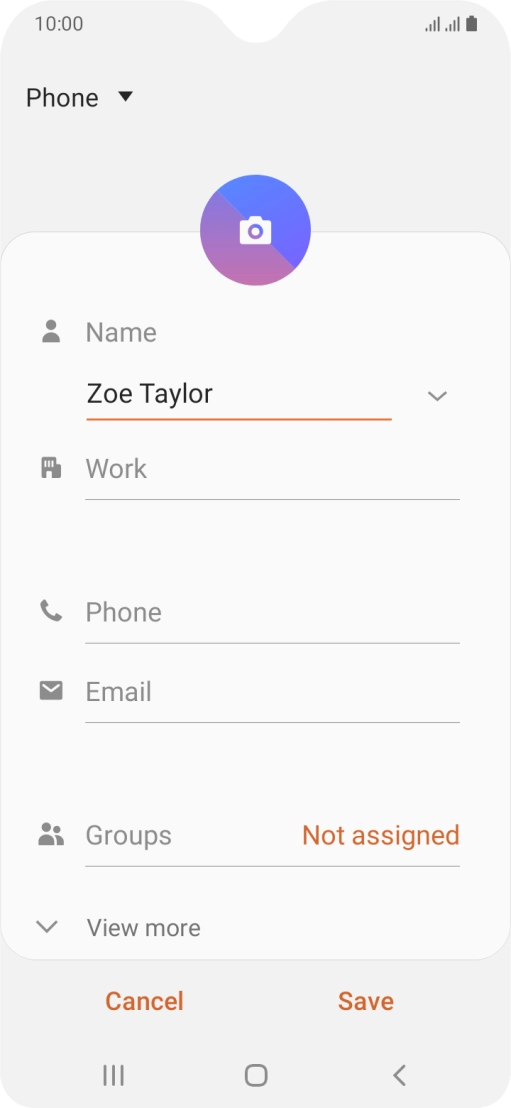Press Phone and key in the required phone number.