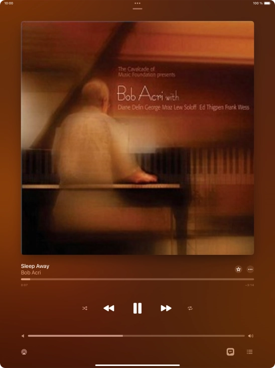 Press arrow right to go to the next audio file.