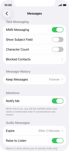 Slide your finger upwards starting from the bottom of the screen to return to the home screen.