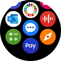 Press the email icon.