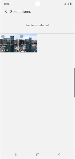 Press the required picture.