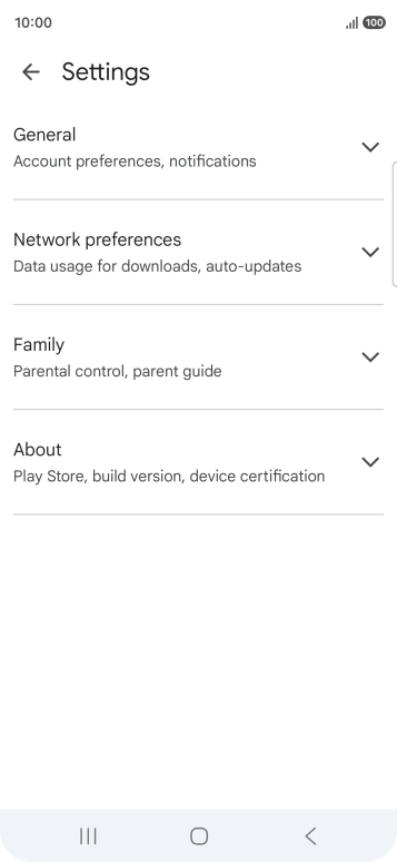 Press Network preferences.