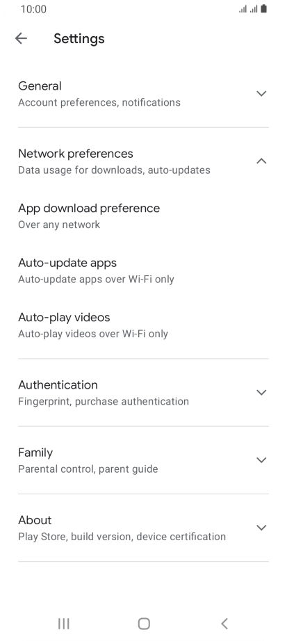 Press Auto-update apps.