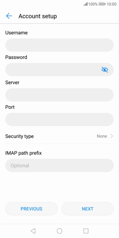 Press the field below 