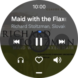 Press arrow right to go to the next audio file.