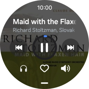 Press arrow right to go to the next audio file.