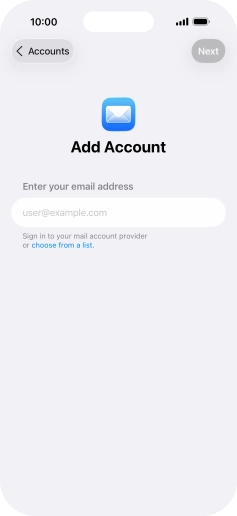 Press the field below 