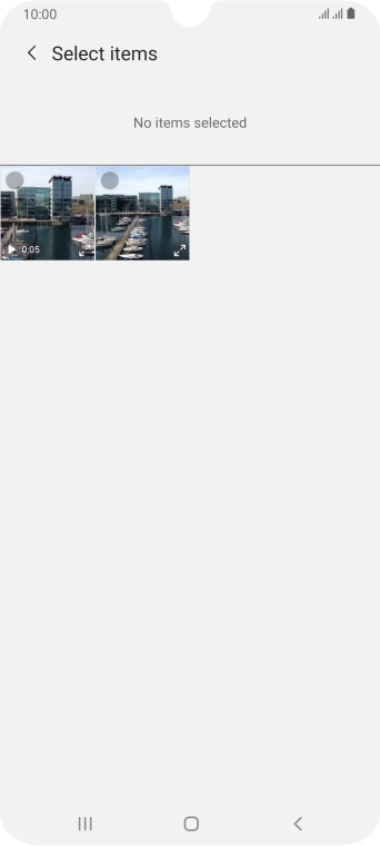 Press the required picture.