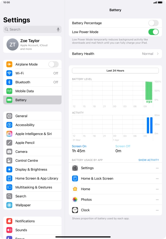 Slide your finger upwards starting from the bottom of the screen to return to the home screen.