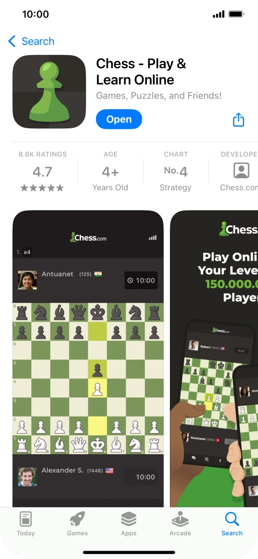 Slide your finger upwards starting from the bottom of the screen to return to the home screen.