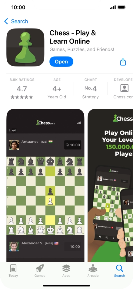 Slide your finger upwards starting from the bottom of the screen to return to the home screen.