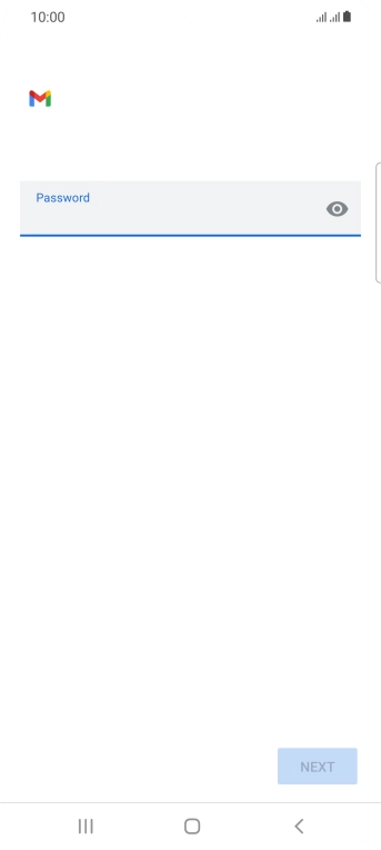 Press the field below 