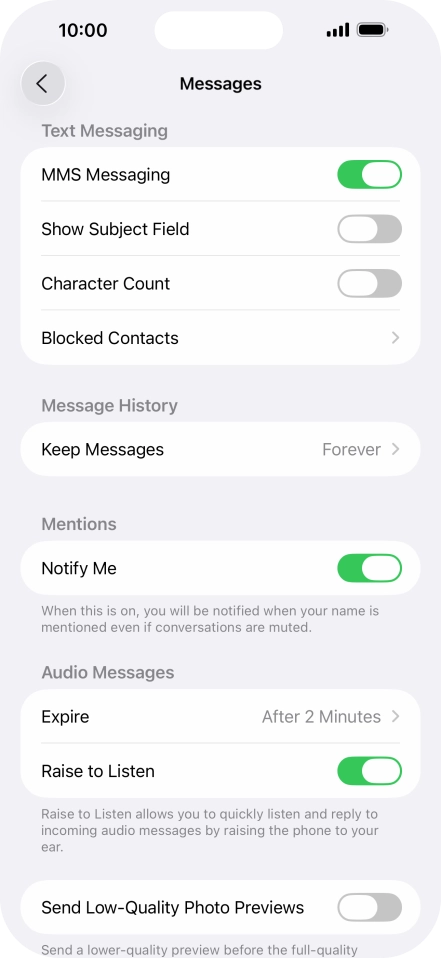Slide your finger upwards starting from the bottom of the screen to return to the home screen.