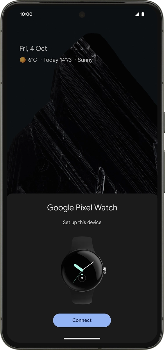 On your phone: Press Connect.