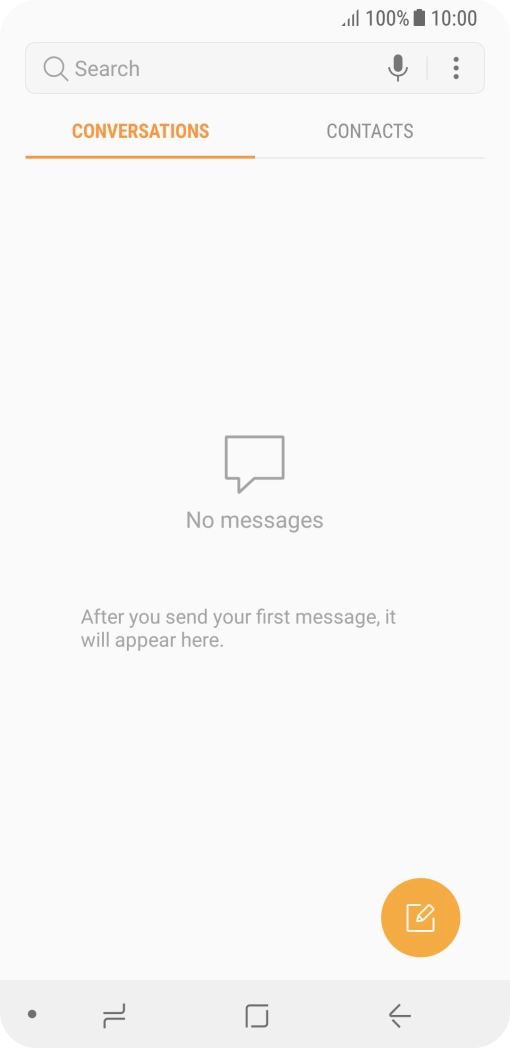 Press the new message icon.