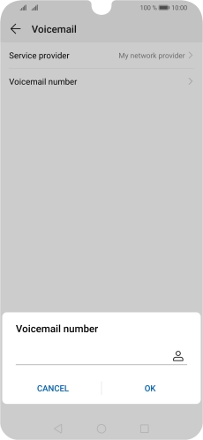 Key in +447953222222 and press OK.