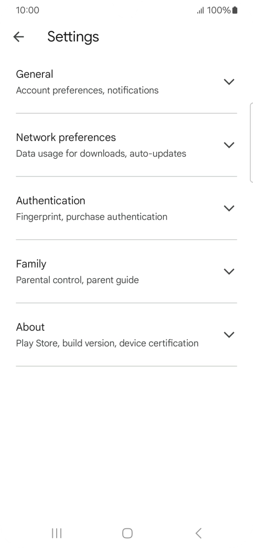 Press Network preferences.