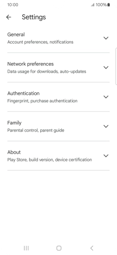 Press Network preferences.