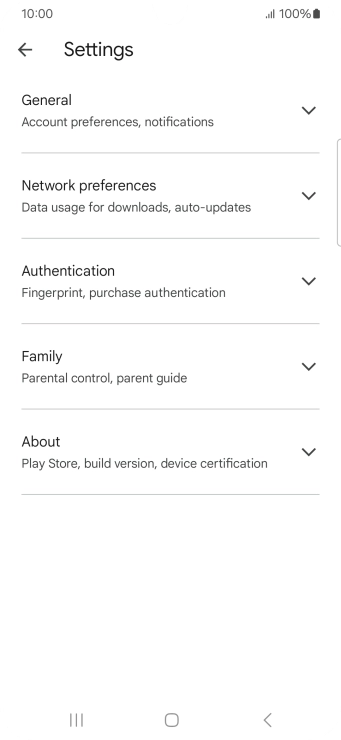 Press Network preferences.