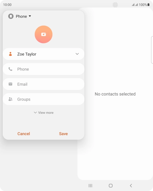 Press Phone and key in the required phone number.
