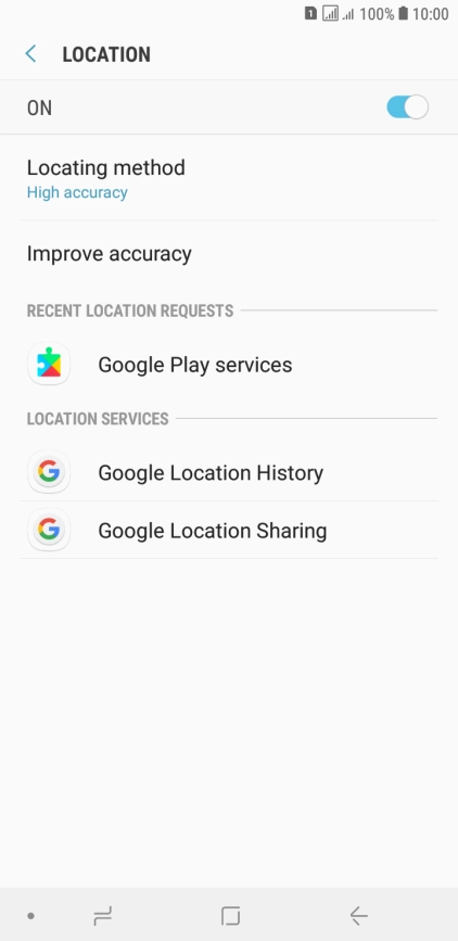 Press Locating method.