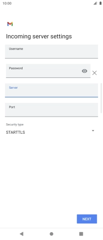 Press the field below 