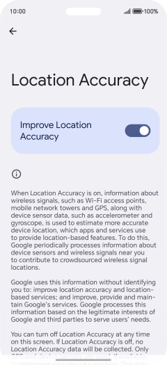 If you press the indicator next to 