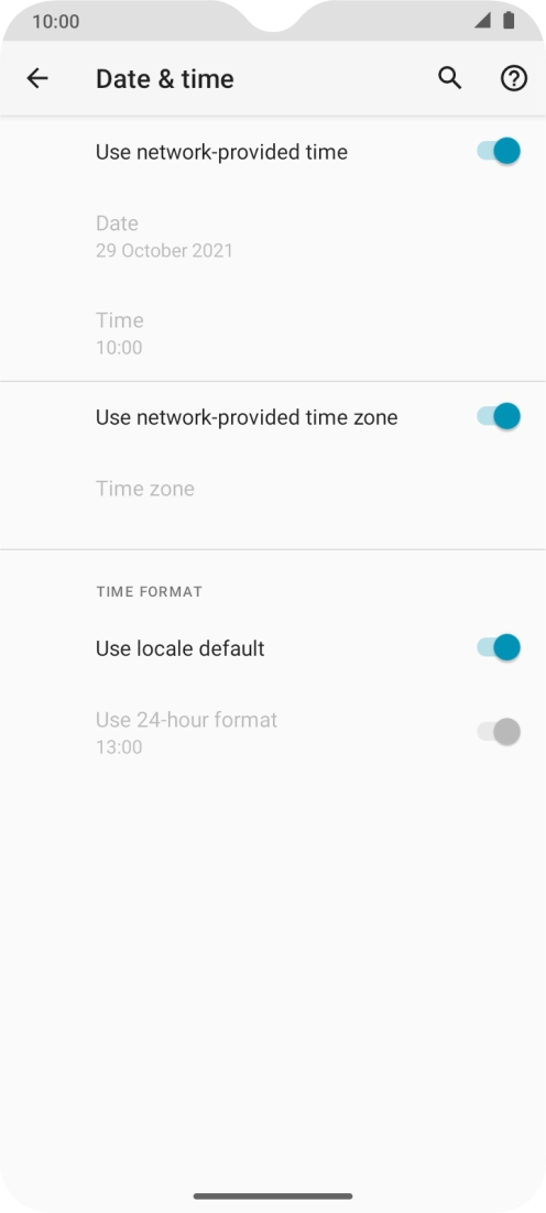 Slide your finger upwards starting from the bottom of the screen to return to the home screen.