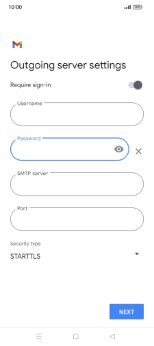 Press the field below 