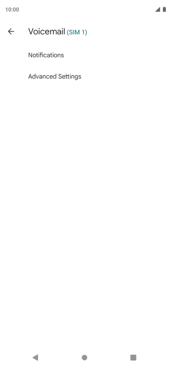 Press Advanced Settings.