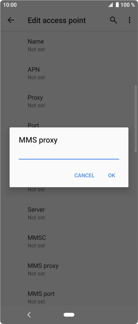 Key in 149.254.201.135 and press OK.