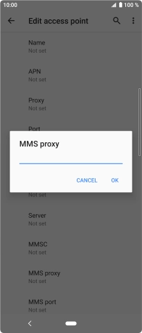 Key in 149.254.201.135 and press OK.