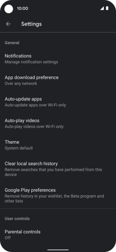 Press Auto-update apps.