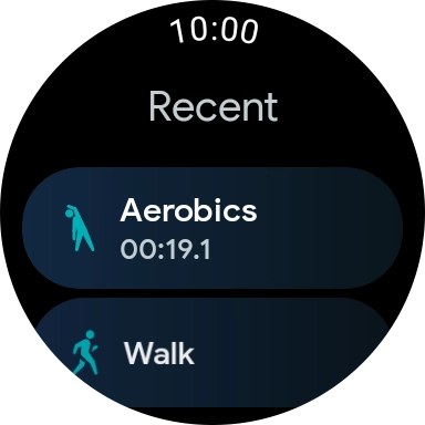 Press the crown to return to the home screen.