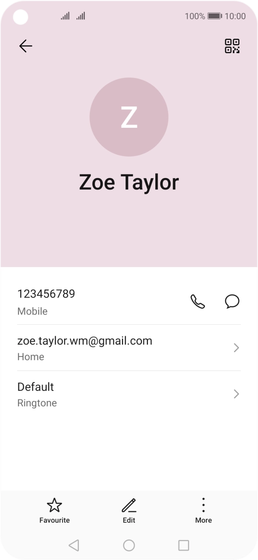 Press the required number.