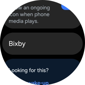 Press Bixby.