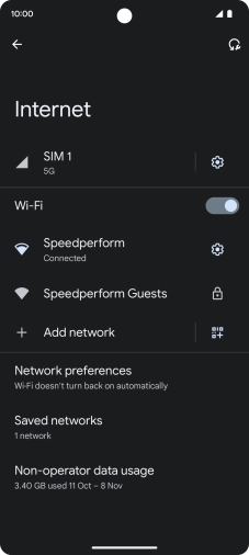 Slide your finger upwards starting from the bottom of the screen to return to the home screen.