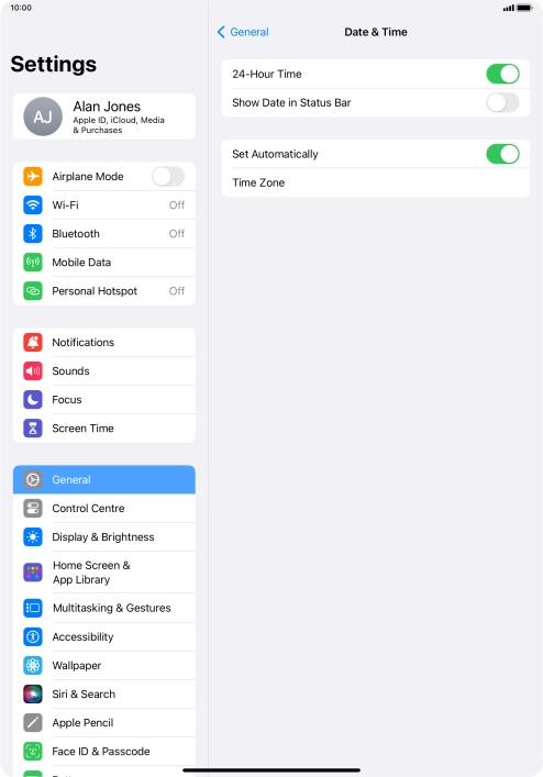 Slide your finger upwards starting from the bottom of the screen to return to the home screen.