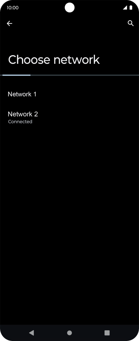 Press the Return key.