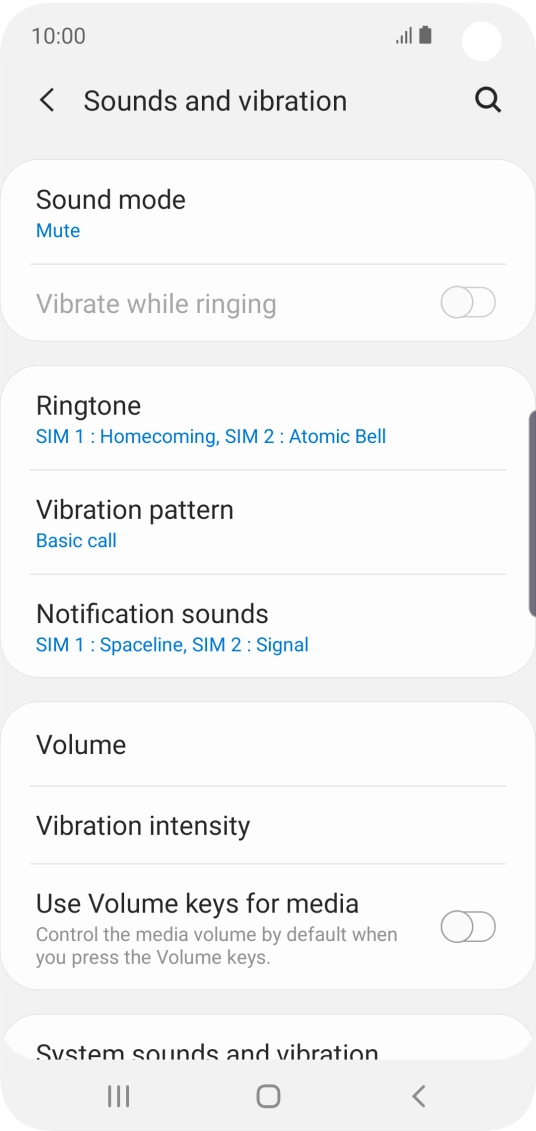 Press Ringtone.