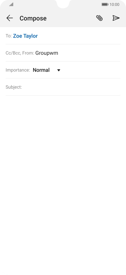 Press the field next to 