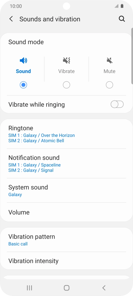 Press Ringtone.