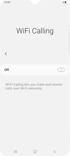 Press the indicator to turn the function on or off.