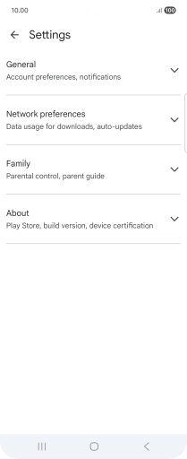 Press Network preferences.